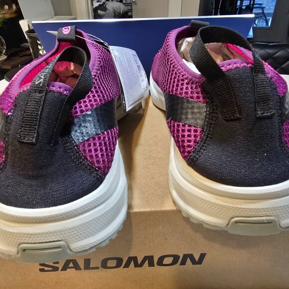 Salomon RX Moc 3.0 'Plum Caspia Knockout Pink' L47586600 Size US MENS 12 NEW - Picture 5 of 8